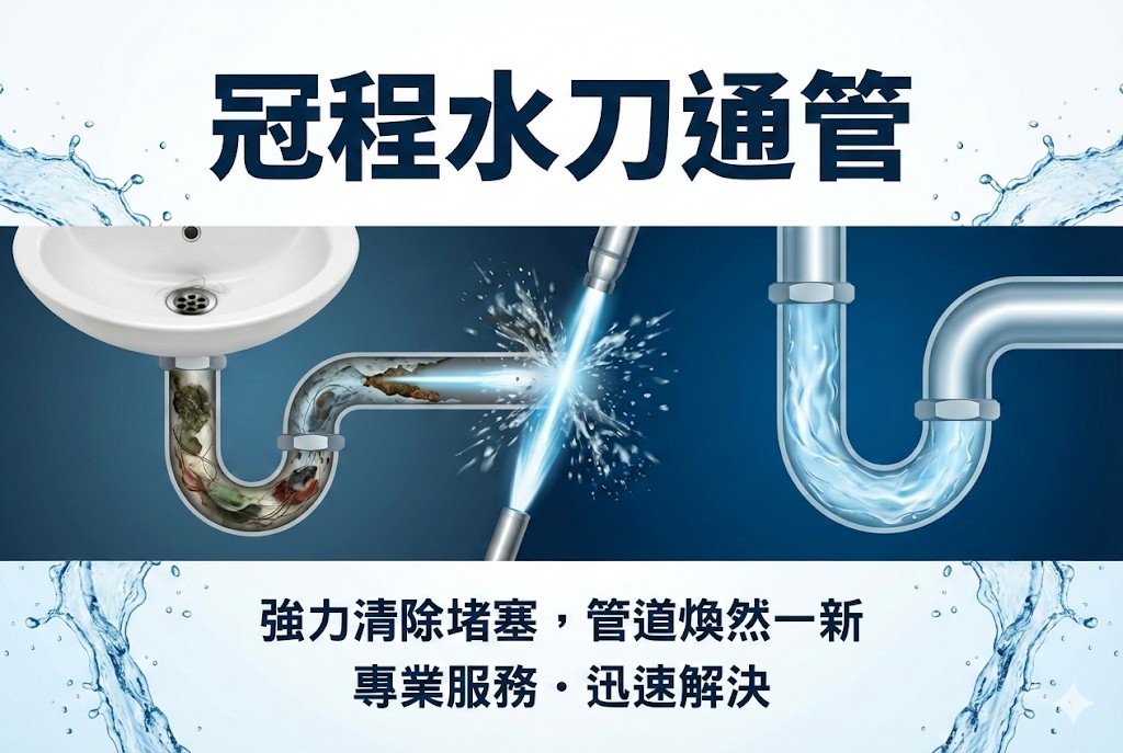 水管不通，找冠程一定通